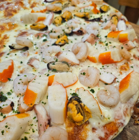 Pizza Mariscos